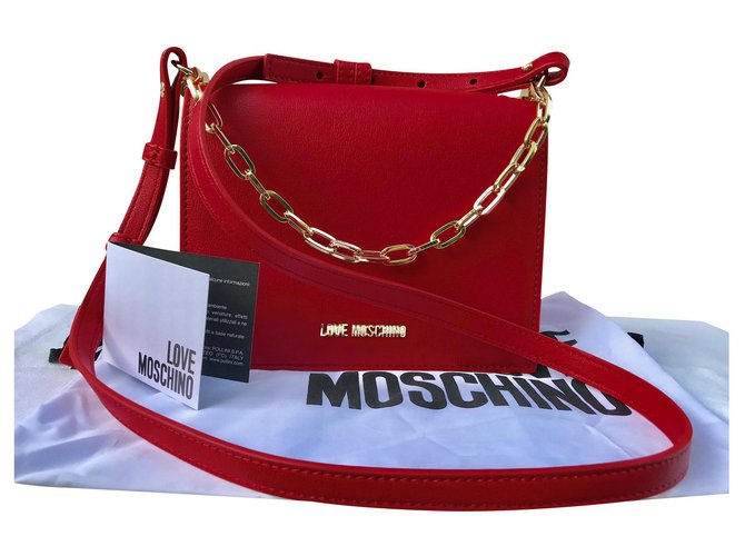 SAC BANDOULIERE LOVE MOSCHINO NEUF